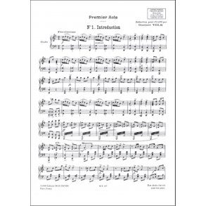 Veuve Joyeuse (Vedova Allegra) Valses Piano